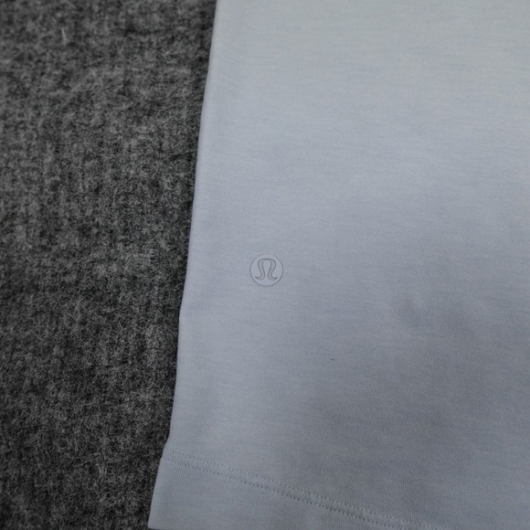 Lululemon Polo Shirt Men's XXL Light Blue Performance Short Sleeve‎ Golf Casual - Picture 3 of 15